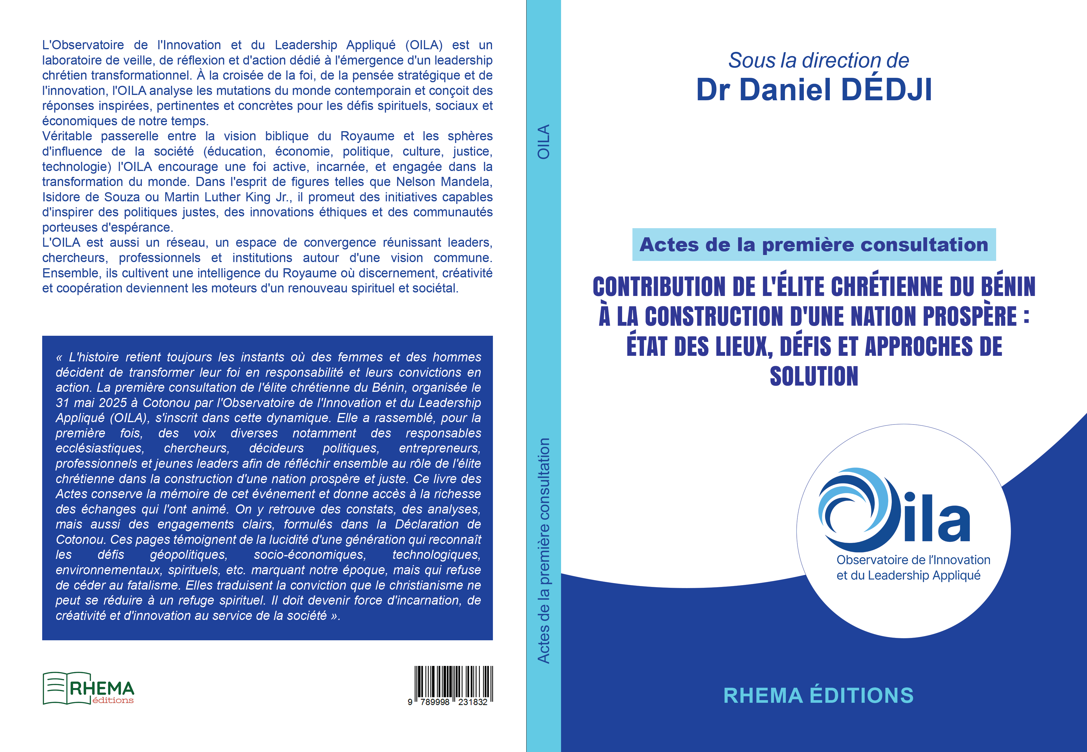 Les Actes de la 1ère Consultation des Élites Chrétiennes